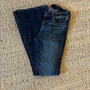 Buckle black flare Women's Jeans

25x32